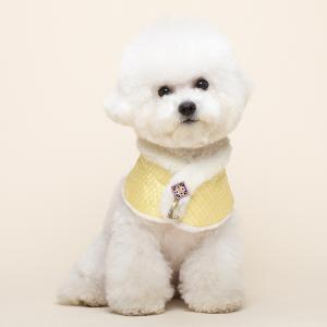 [펫파파] 한복케이프 옐로우