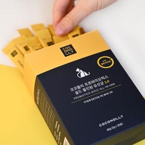 [독&캣][코코몰리] 유산균 프로바이오틱스 골드 올인원 (2g*30개입)