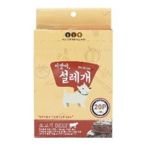 [이맛이,설레개] 기능성 츄르 대용량 (소고기/눈,눈물억제)(15gx20P/300g)