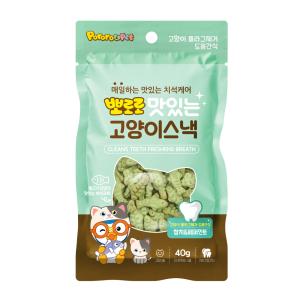 [뽀로로펫] 맛있는 고양이 스낵 참치+페퍼민트 (1박스/40gx288개)