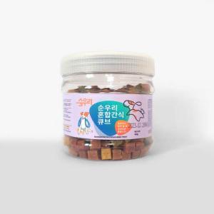 [순우리] 영양만점 혼합간식 큐브 (400g)