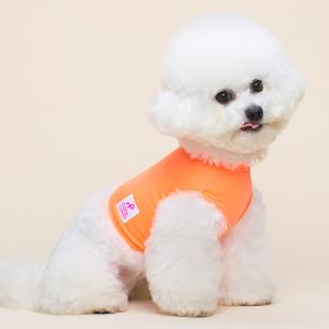 [펫파파] 펫파쿨크롭 아이스티 냉감티 (네온오렌지)