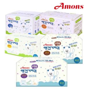 [아몬스] 국내산 애견기저귀 5종 모음 (수컷용/10매)