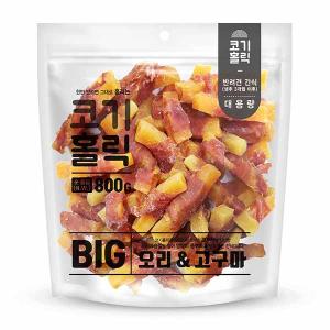 【매장】[코기홀릭] 오리&고구마 대용량 (800g)