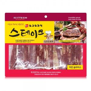 [최고의 간식 STEAK] 치킨슬라이스 400g