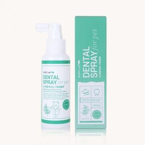 【매장】[리스펫랩] 강아지 고양이 뿌리는 치약 구강청결제 100ml