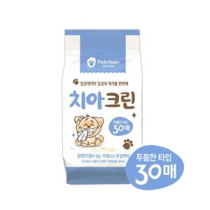 펫크린 물티슈-치아크린 (30매)