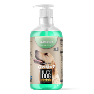 [갓펫] 플러피 도그ㅣ유색견용 샴푸린스 (750ml/플로랄머스크향)