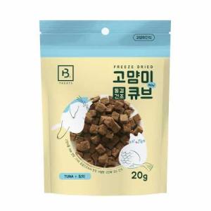 [브리더랩] 캣 고먐미큐브(동결건조)참치20g