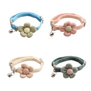 [바바펫] 패션 꽃 목걸이 4colors