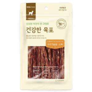 【매장】[건강한육포] 오리가슴살 스틱 (100g)