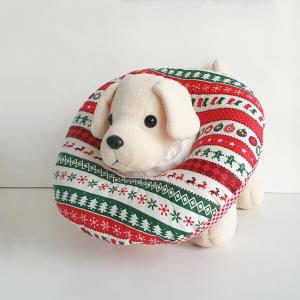【매장】크리스마스 쿠션 넥카라 강아지 고양이 넥쿠션