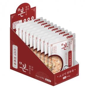 【매장】본영양간식(독) 소고기전복죽80g [박스10개입]