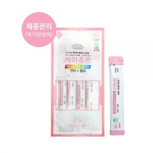 데이스포 강아지 케어츄르 연어&황태(체중관리) 4P