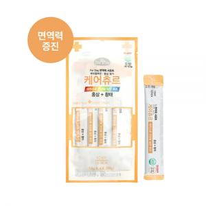 데이스포 강아지 케어츄르 홍삼&황태(면역력) 4P