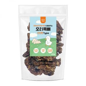 【매장】웰랩 오리목뼈400g