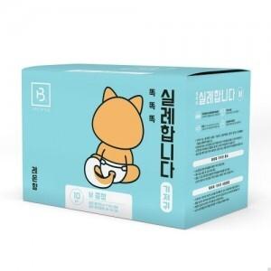 브리더랩 똑똑똑 실례합니다 기저귀 M 중형 10매입