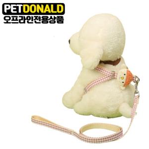 【매장】펫도널드 펫 양모양하네스세트(레드)S