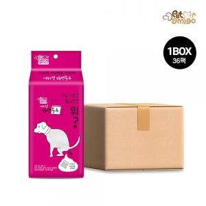 [펫아미고] 산책혁명 강아지 배변봉투 30매 1BOX(36팩) (티슈+봉투)