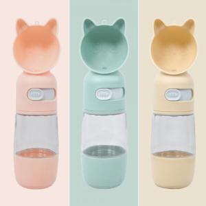 펫베오 강아지산책물통 휴대용 강아지물통 올인원[오프]
