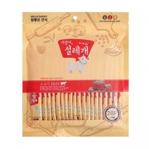 ◆[설레개] 소고기 (15g/20p) *1타(6개)*