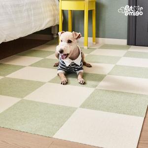 [펫아미고] 타일식흡착 비발수 강아지매트 30cm 1팩(9매)