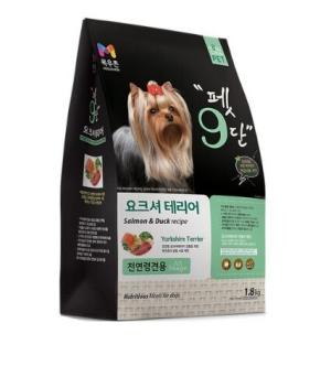 【매장】[목우촌] 전연령견용 펫9단 요크셔테리언 전용사료 1.8kg(매장전용)
