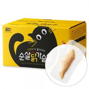 슈퍼츄 순살그대로 닭가슴살 100p(22gX100개입)