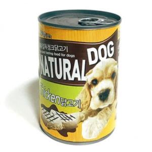 내츄럴독 닭고기캔400g