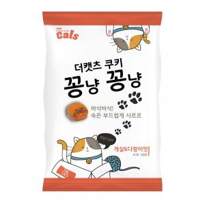 더캣츠 꽁냥꽁냥 100g 게살&다랑어맛