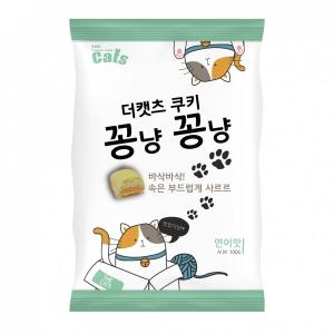 더캣츠 꽁냥꽁냥 100g 연어맛