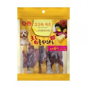 참좋은간식 고구마치즈 오리말이 100g