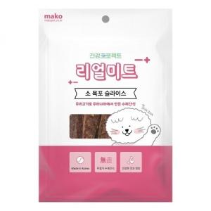 마코펫 리얼미트 소육포 슬라이스 70g 수제간식