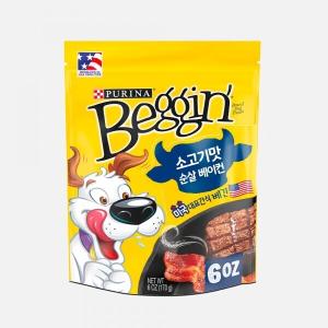 베긴 스트립 베이컨 소고기맛 170g