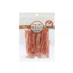 [오프] 강아지 수제간식 명품간식 치킨 슬라이스 200g