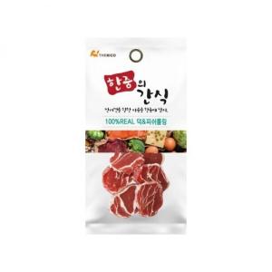 한줌의간식 덕&피쉬롤링25g