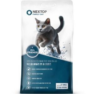 【매장】[넥스탑] 고양이 전연령 패밀리 캣 사료 5kg