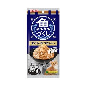 이나바 생선가득파우치(TCR-175)참치&가다랑어&오징어60g*3p