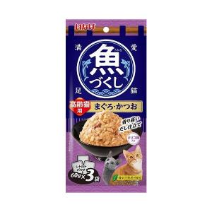 이나바 생선가득파우치(TCR-177)참치&가다랑어(시니어)60g*3p