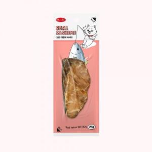 바우와우 리얼사시미 100% 대방어 25g 원물그대로 국내산