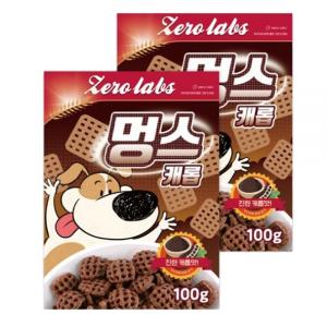 제로랩스 강아지 시리얼 멍스 100g