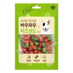 [바우와우] 치즈샌드mix (120g) (24년8월16일까지)