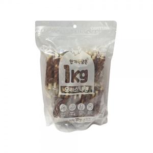 뉴트리오 한가득담은 오리스틱껌 1kg