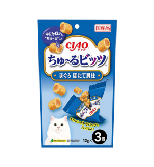 이나바 챠오 츄르비츠 참치&가리비관자 172번 36g