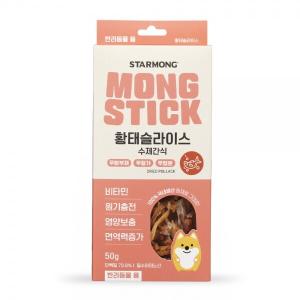 몽스틱 수제간식 황태슬라이스
