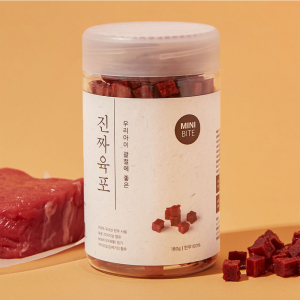 펫프렌즈 진짜육포 미니바이트 180g 한우