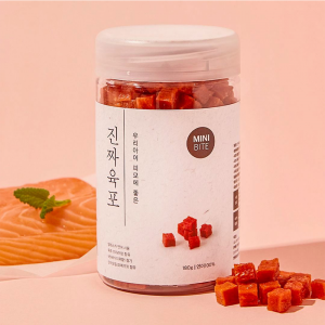 펫프렌즈 진짜육포 미니바이트 180g 연어
