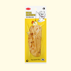 [5+1행사!] 바우와우 캣 리얼사시미(닭안심)1p [20g]