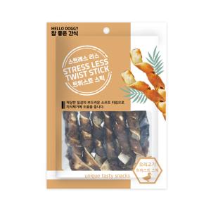 ◆[참좋은간식] 스트레스리스 (오리고기 트위스트스틱8P)