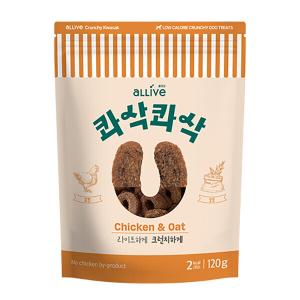 올리브 콰삭콰삭 치킨&오트 120g